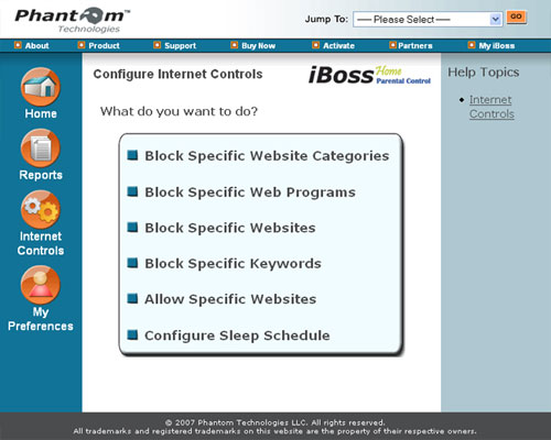 iBossHomeControls